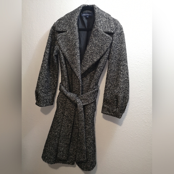 French Connection Epically-Collared Coat - Picture 5 of 10